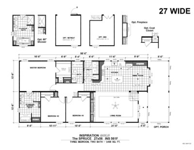 Inspiration Gold INS 561F Spruce – Factory Direct Homes