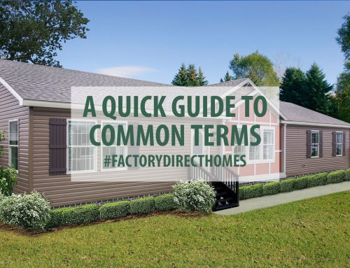 A Quick Guide To Common Manufactured Home Terms