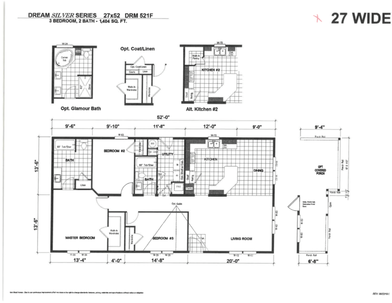 Dream Silver DRM 561M – Factory Direct Homes